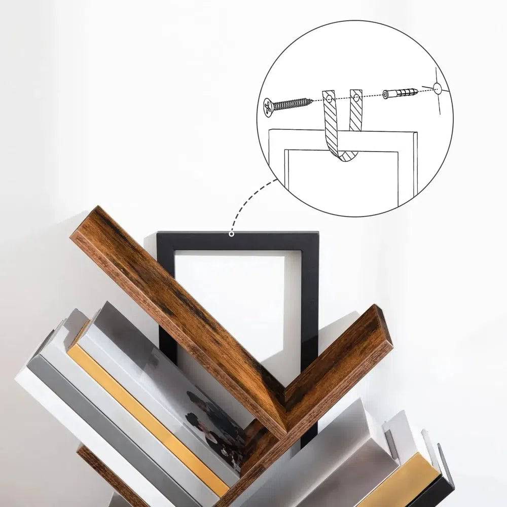 9-Tier Tree Bookshelf | Bedroom | Luvasmr - Satisfyingly Organised