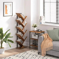 9-Tier Tree Bookshelf | Bedroom | Luvasmr - Satisfyingly Organised