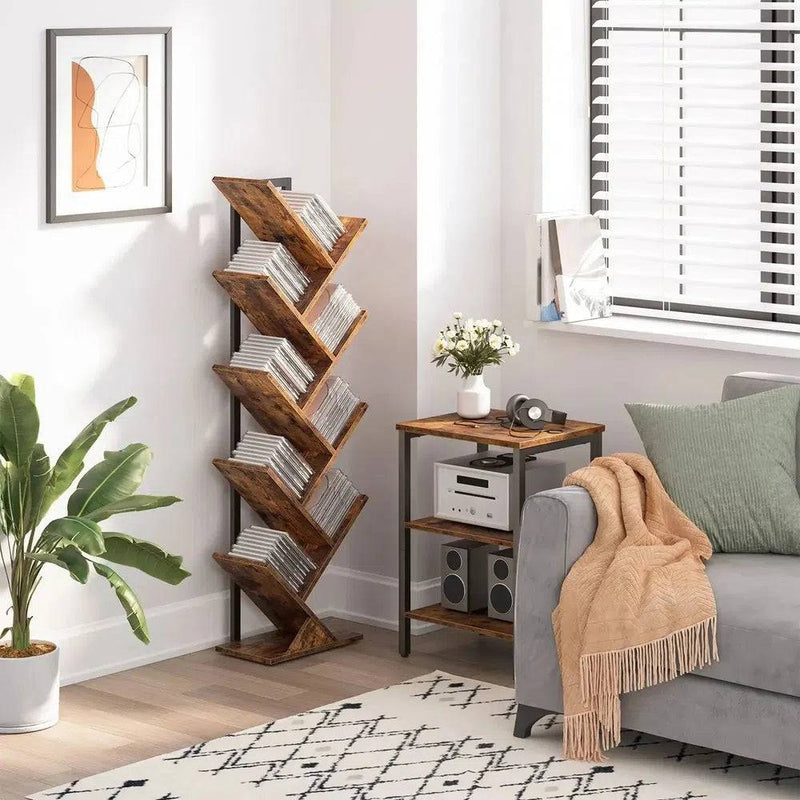 9-Tier Tree Bookshelf | Bedroom | Luvasmr - Satisfyingly Organised