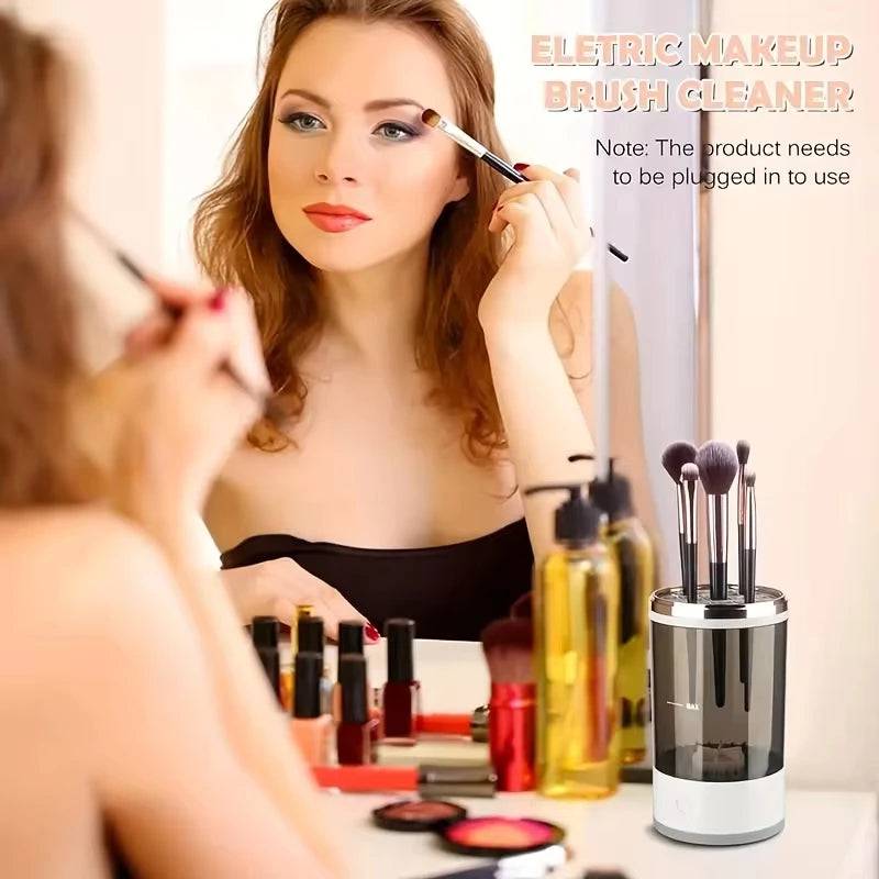 Electric Makeup Brush Cleaner | Bedroom | Luvasmr - Satisfyingly Organised