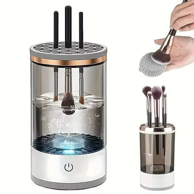 Electric Makeup Brush Cleaner | Bedroom | Luvasmr - Satisfyingly Organised
