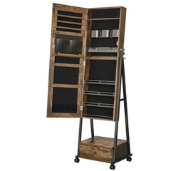 Modern Jewellery Cabinet with Mirror | Bedroom | Luvasmr - Satisfyingly Organised