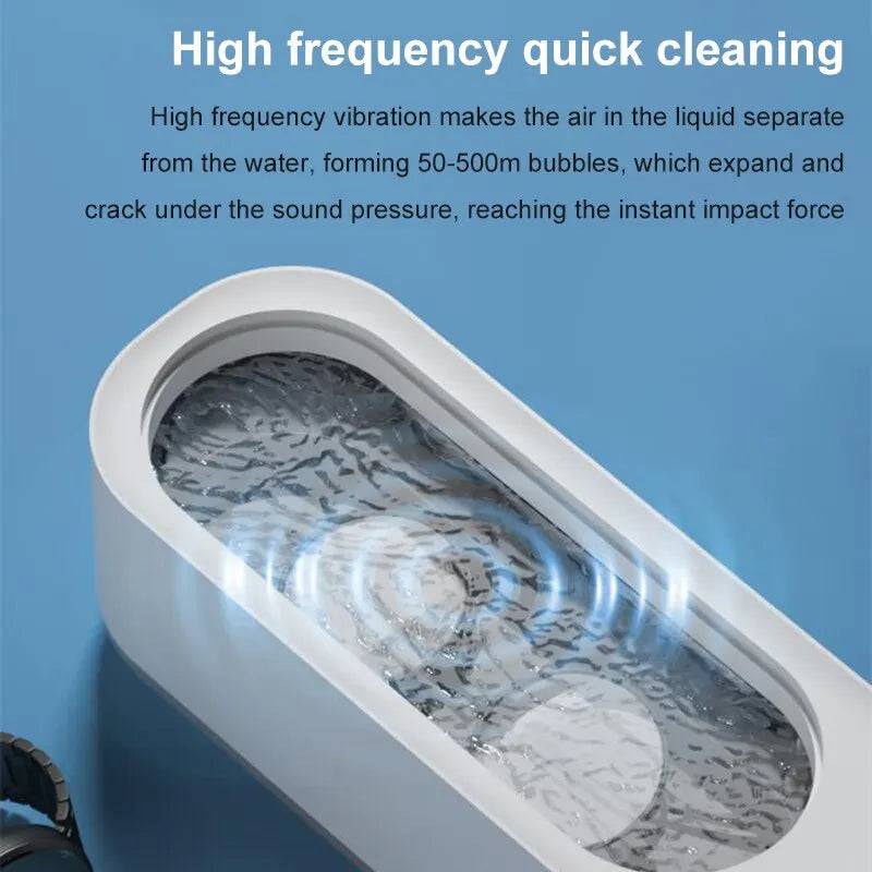 Ultrasonic Vibration Cleaning Machine | Bedroom | Luvasmr - Satisfyingly Organised