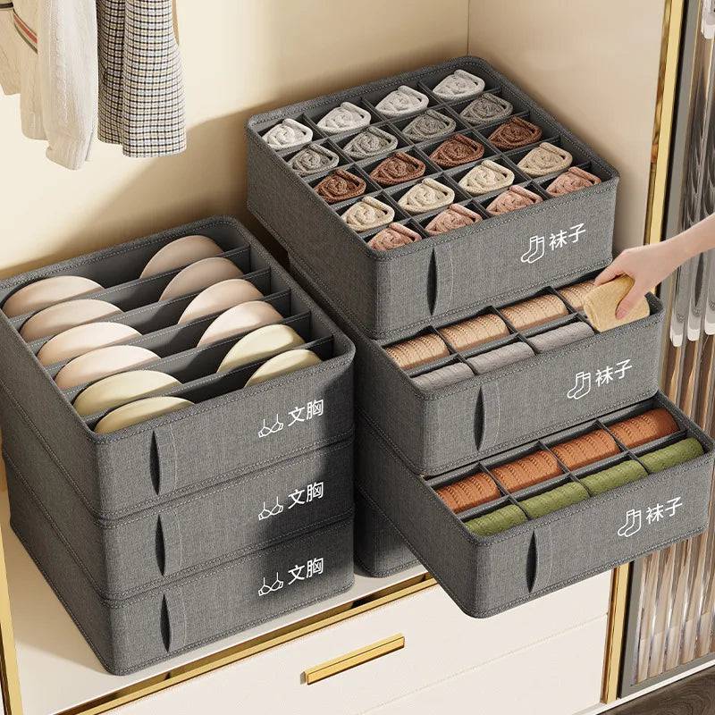 Underwear Cabinet Drawer Organiser | Bedroom | Luvasmr - Satisfyingly Organised