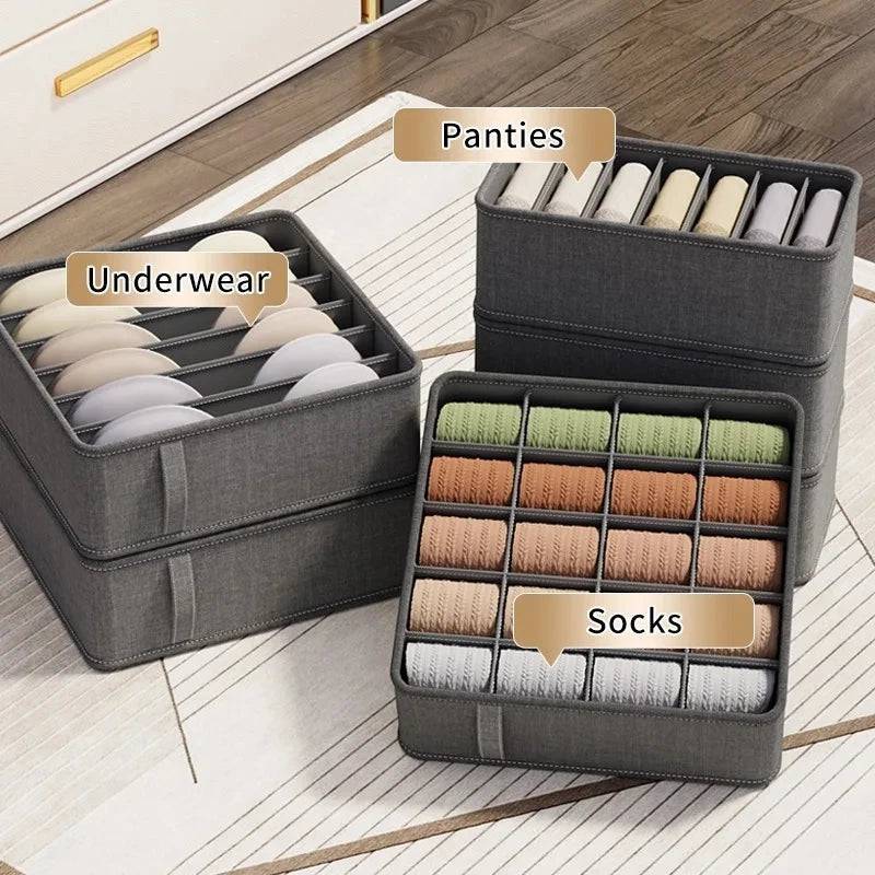 Underwear Cabinet Drawer Organiser | Bedroom | Luvasmr - Satisfyingly Organised