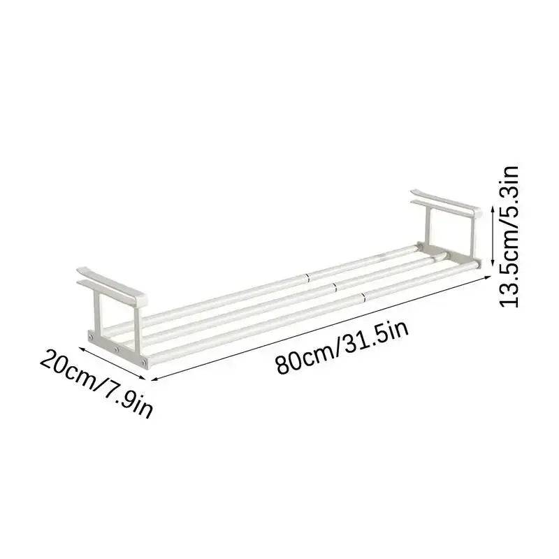 Retractable Shoe Rack & Hanging Basket Organiser | Bedroom | Luvasmr - Satisfyingly Organised
