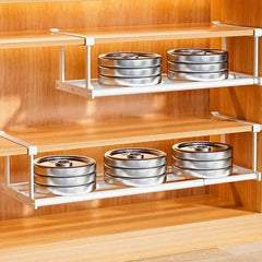 Retractable Shoe Rack & Hanging Basket Organiser | Bedroom | Luvasmr - Satisfyingly Organised