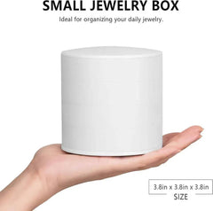 Rotating Jewellery Storage Box with Lid | Bedroom | Luvasmr - Satisfyingly Organised