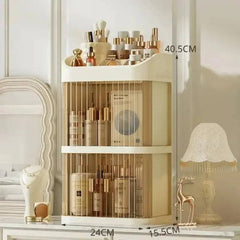 Dust-Proof Makeup Storage Box | Bedroom | Luvasmr - Satisfyingly Organised
