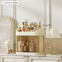 Dust-Proof Makeup Storage Box | Bedroom | Luvasmr - Satisfyingly Organised