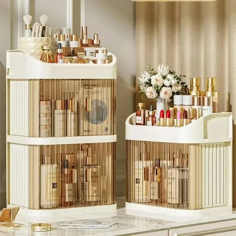 Dust-Proof Makeup Storage Box | Bedroom | Luvasmr - Satisfyingly Organised