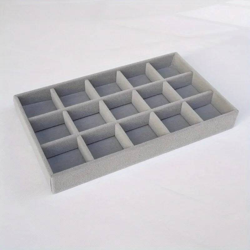 Velvet Jewellery Display Tray | Bedroom | Luvasmr - Satisfyingly Organised