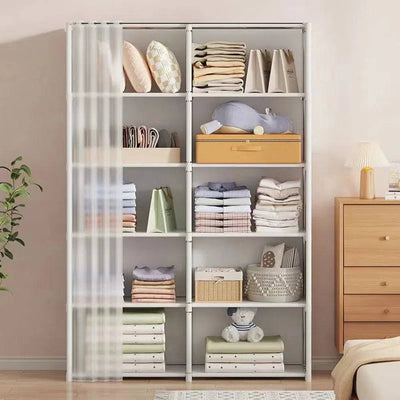 Dust-Proof Storage Rack | Bedroom | Luvasmr - Satisfyingly Organised