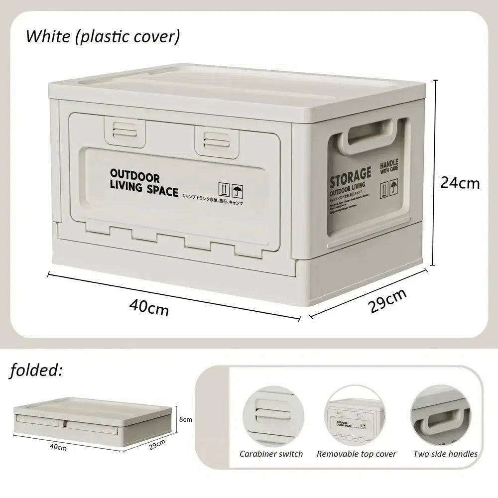 Multi-Use Storage Box with Wooden Lid | Bedroom | Luvasmr - Satisfyingly Organised