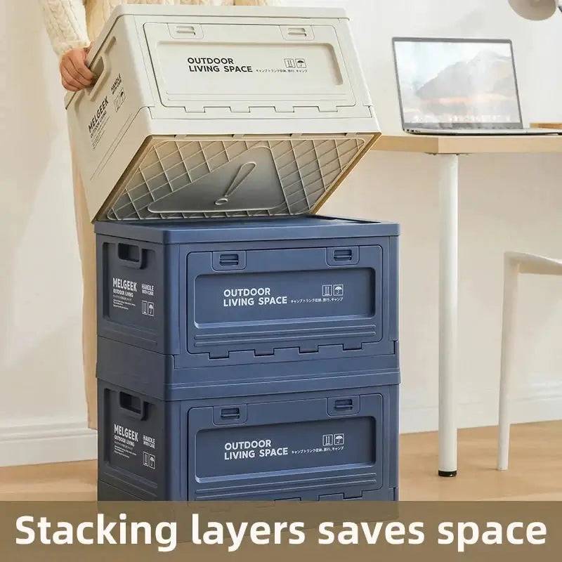 Multi-Use Storage Box with Wooden Lid | Bedroom | Luvasmr - Satisfyingly Organised