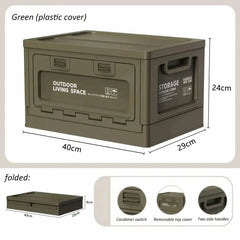 Multi-Use Storage Box with Wooden Lid | Bedroom | Luvasmr - Satisfyingly Organised