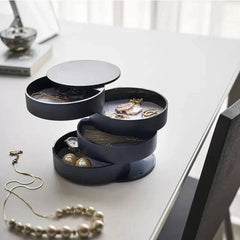 Rotating Multi-Layer Desktop Storage Box | Bedroom | Luvasmr - Satisfyingly Organised