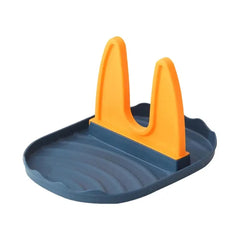 Pan Lid Holder Supports Spoons Pot Cover Rests Spatula Stand For Kitchen Convenience Utensils Tools Accessories Cooker Organizer |  | Luvasmr - Satisfyingly Organised