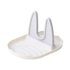 Pan Lid Holder Supports Spoons Pot Cover Rests Spatula Stand For Kitchen Convenience Utensils Tools Accessories Cooker Organizer |  | Luvasmr - Satisfyingly Organised