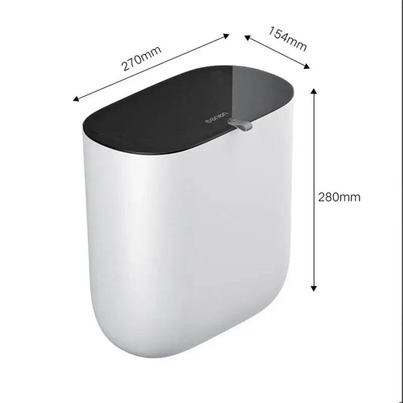 Wall Mounted Trash Can Garbage Can with for Kitchen and Bathroom Home  Garbage Cleaning Tools Wastebasket |  | Luvasmr - Satisfyingly Organised