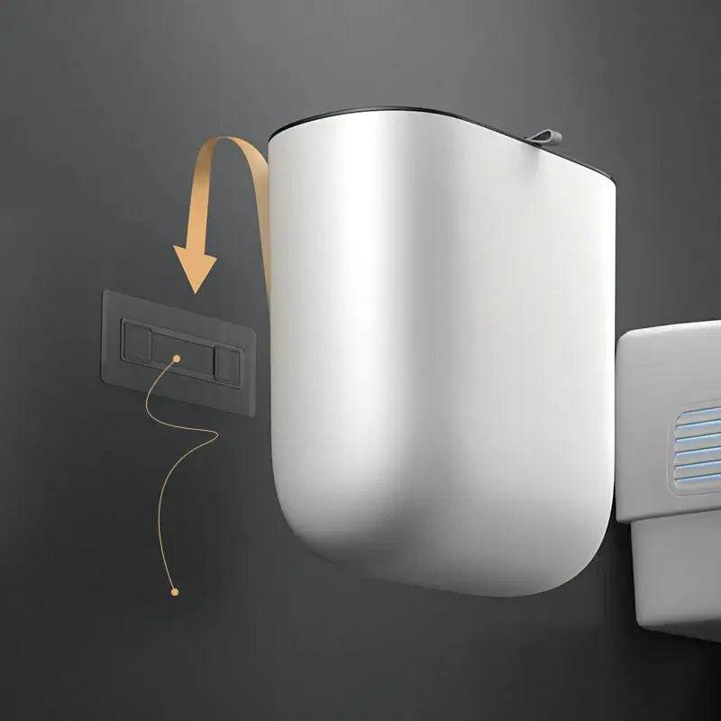 Wall Mounted Trash Can Garbage Can with for Kitchen and Bathroom Home  Garbage Cleaning Tools Wastebasket |  | Luvasmr - Satisfyingly Organised