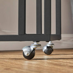 VASAGLE End Table, Side Table, Coffee Table, with Steel Frame and Castors, Easy Assembly |  | Luvasmr - Satisfyingly Organised