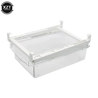 New Kitchen Fruit Food Storage Box Plastic Clear Fridge Organizer Slide Under Shelf Drawer Box Rack Holder Refrigerator Drawer |  | Luvasmr - Satisfyingly Organised