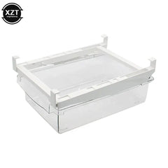 New Kitchen Fruit Food Storage Box Plastic Clear Fridge Organizer Slide Under Shelf Drawer Box Rack Holder Refrigerator Drawer |  | Luvasmr - Satisfyingly Organised