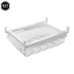 New Kitchen Fruit Food Storage Box Plastic Clear Fridge Organizer Slide Under Shelf Drawer Box Rack Holder Refrigerator Drawer |  | Luvasmr - Satisfyingly Organised