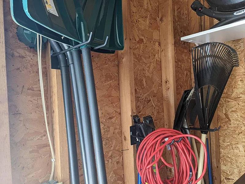 Heavy Duty Storage Organiser Steel Wall Hanger | Garage | Luvasmr - Satisfyingly Organised
