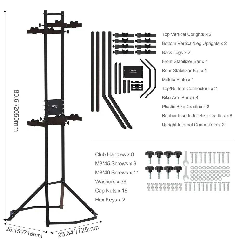 Wall-Mounted Bike Rack | Garage | Luvasmr - Satisfyingly Organised