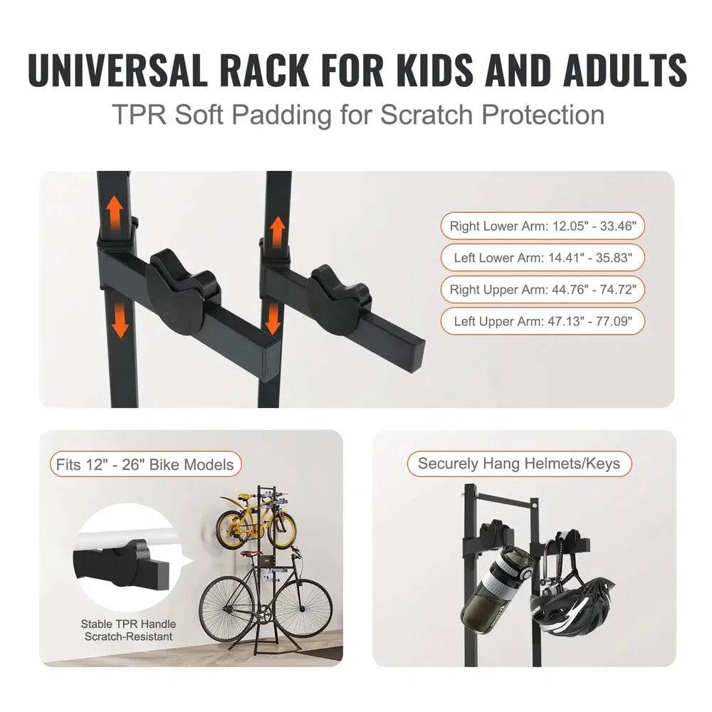 Wall-Mounted Bike Rack | Garage | Luvasmr - Satisfyingly Organised