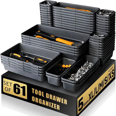 Interlocking Shallow Tool Drawer Organisers - Luvasmr