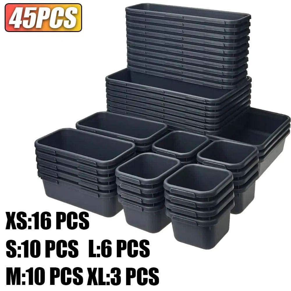 Interlocking Shallow Tool Drawer Organisers - Luvasmr