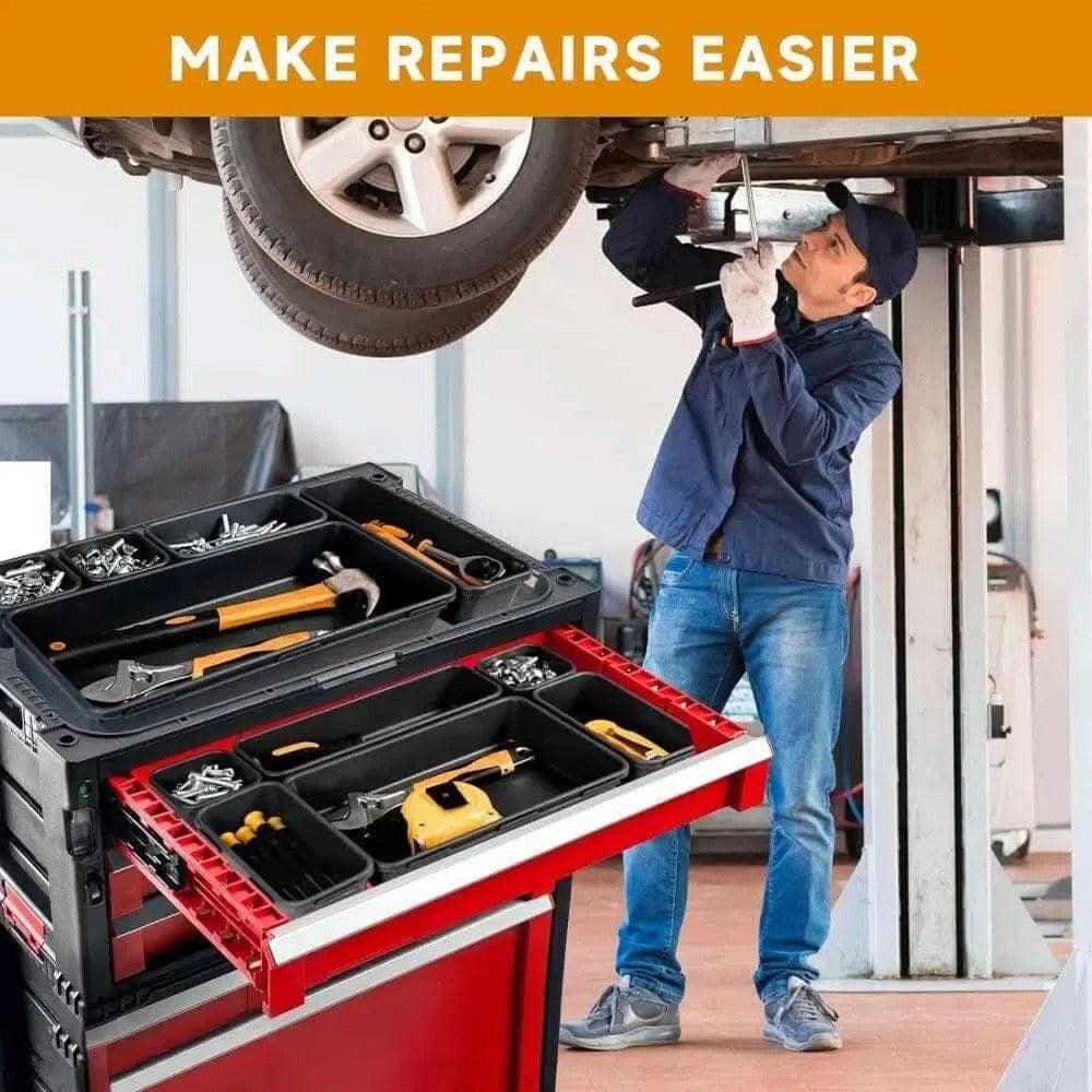 Interlocking Shallow Tool Drawer Organisers - Luvasmr