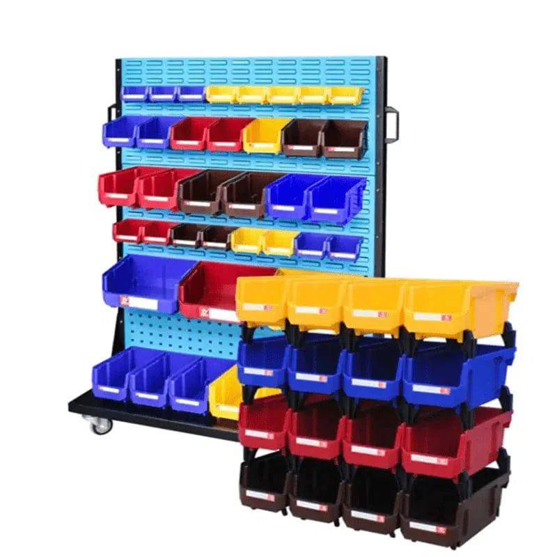 Stackable Heavy Duty Plastic Storage Bins - Luvasmr