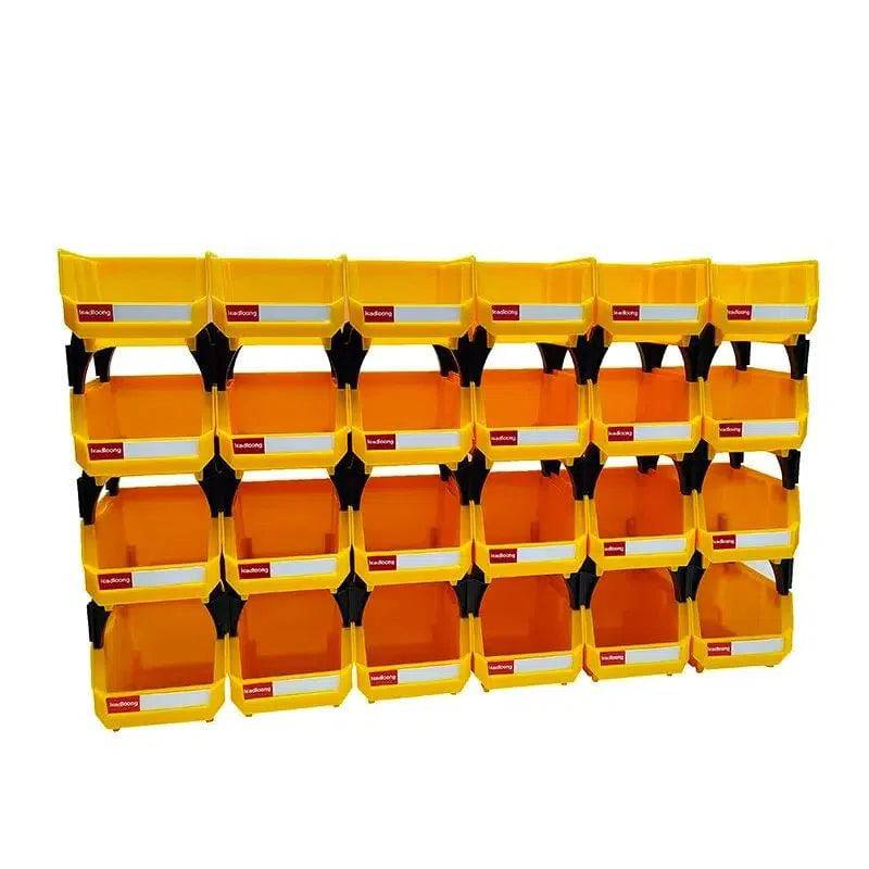 Stackable Heavy Duty Plastic Storage Bins - Luvasmr