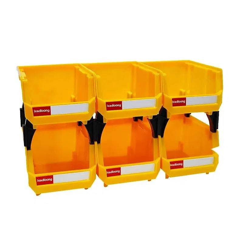 Stackable Heavy Duty Plastic Storage Bins - Luvasmr