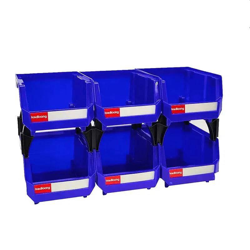 Stackable Heavy Duty Plastic Storage Bins - Luvasmr