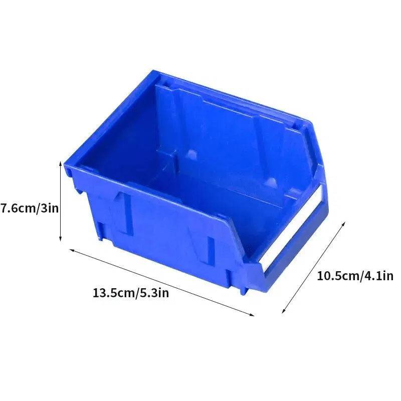 Stackable Heavy Duty Plastic Storage Bins - Luvasmr