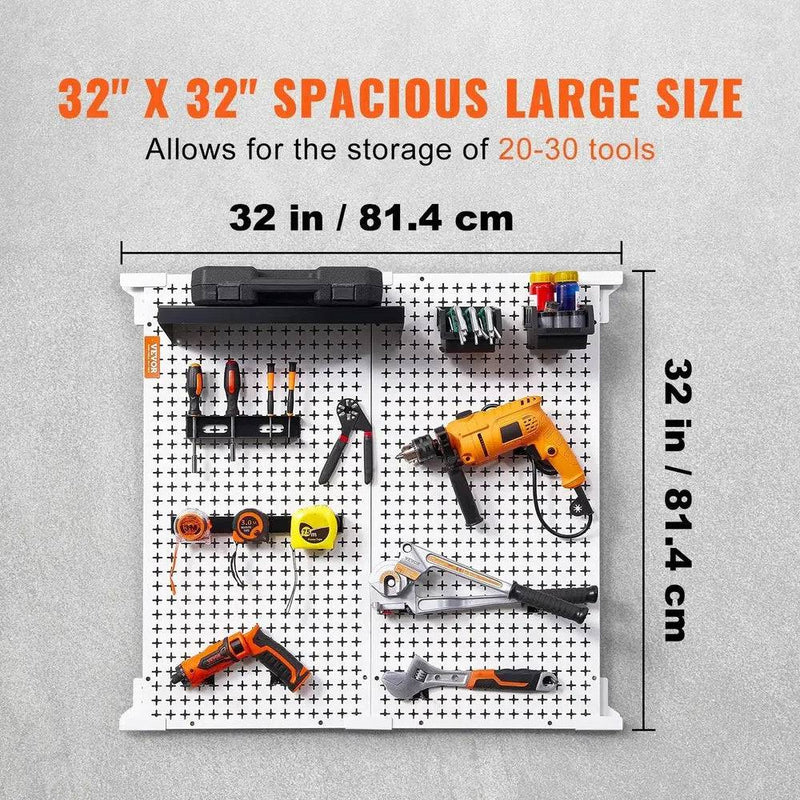 Wall-Mounted Pegboard Tool Organiser | Garage | Luvasmr - Satisfyingly Organised