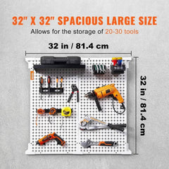 Wall-Mounted Pegboard Tool Organiser | Garage | Luvasmr - Satisfyingly Organised