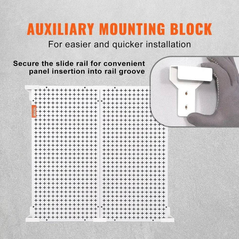 Wall-Mounted Pegboard Tool Organiser | Garage | Luvasmr - Satisfyingly Organised