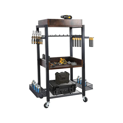 4-Tier Rolling Tool Organiser Cart | Garage | Luvasmr - Satisfyingly Organised