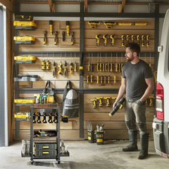 4-Tier Rolling Tool Organiser Cart | Garage | Luvasmr - Satisfyingly Organised