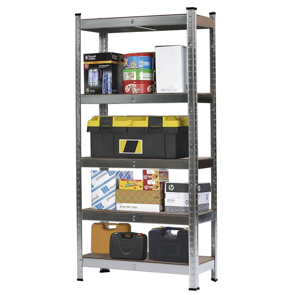 5-Tier Heavy Duty Metal Garage Shelving | Garage | Luvasmr - Satisfyingly Organised