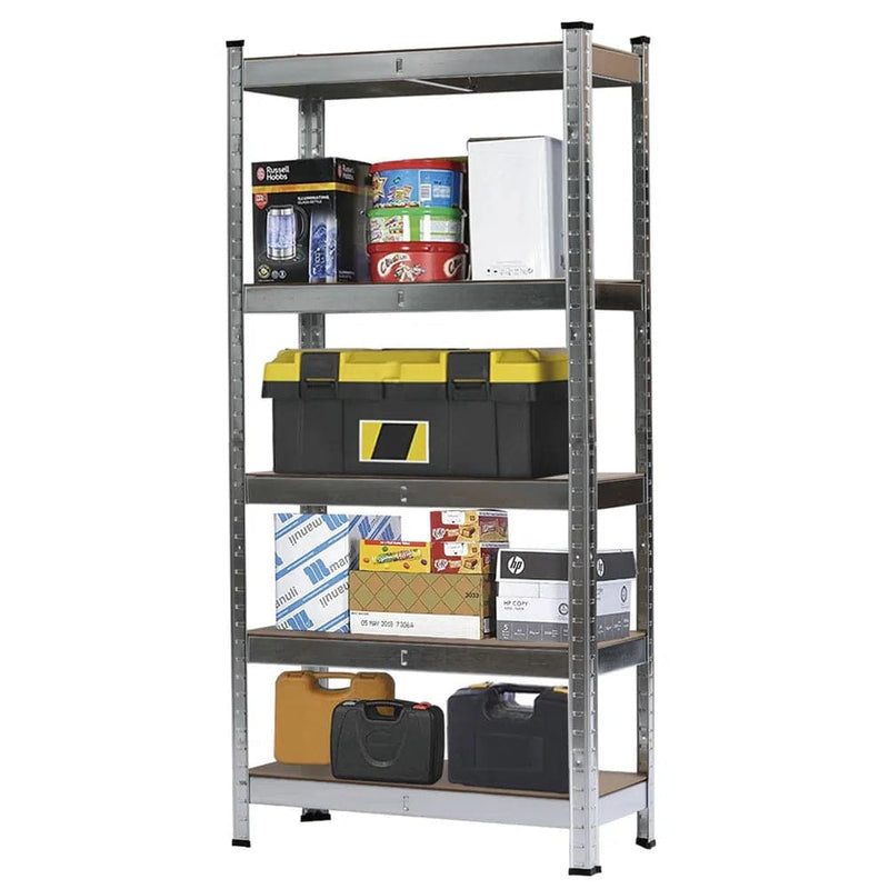 5-Tier Heavy Duty Metal Garage Shelving | Garage | Luvasmr - Satisfyingly Organised