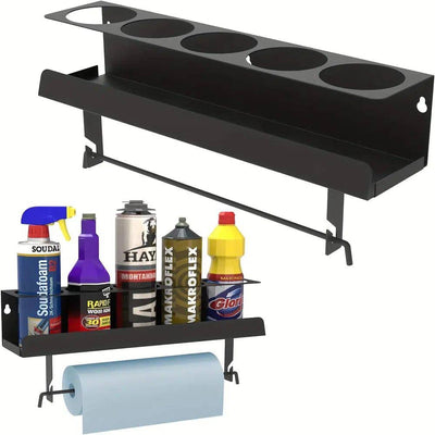 Aerosol Spray Can/Paper Towel Holder | Garage | Luvasmr - Satisfyingly Organised