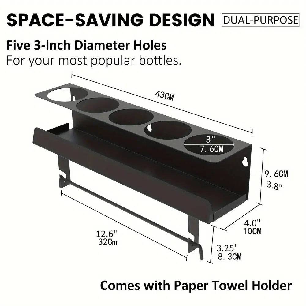 Aerosol Spray Can/Paper Towel Holder | Garage | Luvasmr - Satisfyingly Organised