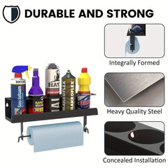 Aerosol Spray Can/Paper Towel Holder | Garage | Luvasmr - Satisfyingly Organised